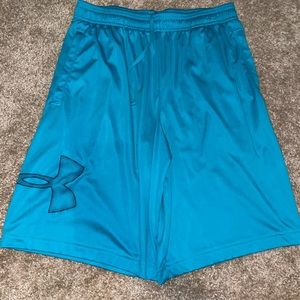 Blue/Green Under Armour Shorts